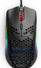 Glorious Gaming Model O Wired Gaming Mouse - 67g Superlight Honeycomb Design, RGB, Pixart 3360 Sensor, Omron Switches, Ambidextrous - Matte Black