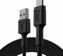 Green Cell USB Male - USB Type-C Male 2m Fast Charging