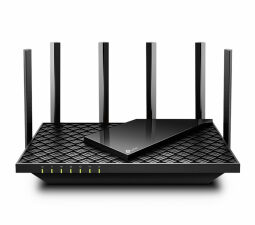 TP-LINK "AX5400 Dual-Band Wi-Fi 6 RouterSPEED: 574 Mbps at 2.4 GHz + 4804 Mbps at 5 GHzSPEC: 6× Antennas, Qualcomm 1 GH