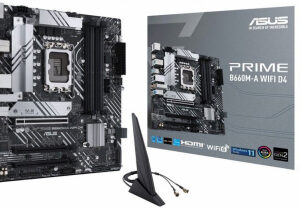 Asus Motherboard PRIME B660M-A WIFI D4 / mATX / LGA 1700