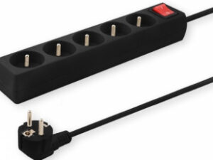 Listwa zasilająca 5 gniazd 1,5m, LZ-01