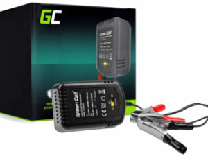 Green Cell ACAGM05 vehicle battery charger 2/6/12 V Black