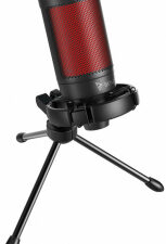 SAVIO wired gaming microphone with backlight, tripod, USB, SONAR PRO