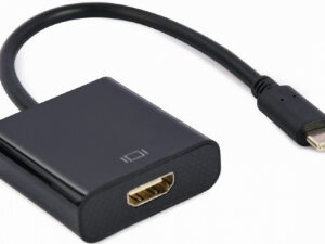 Adapter USB-C do HDMI 4K 30Hz female 15 cm