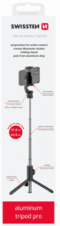 Swissten Bluetooth Selfie Stick Aluminum Tripod For Mobile Phones and GoPro With Remote Control