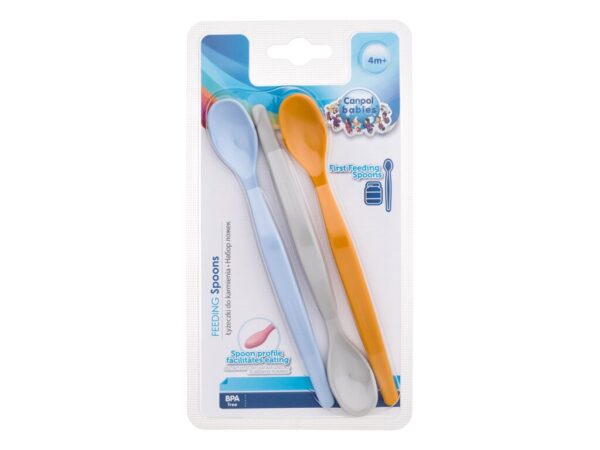 CANPOL BABIES spoons, 3 pcs., blue, 31/419_blu
