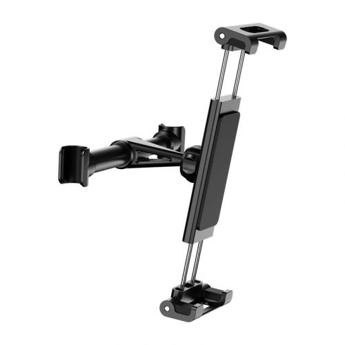 SUPORT AUTO Baseus pt. SmartPhone sau Tableta, fixare pe tetiera, ofera posibilitatea reglarii unghiului de vizionare pe verticala si orizontala (360 de grade), negru "SUHZ-01" - 6953156261358 - Image 4