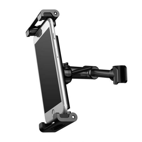 SUPORT AUTO Baseus pt. SmartPhone sau Tableta, fixare pe tetiera, ofera posibilitatea reglarii unghiului de vizionare pe verticala si orizontala (360 de grade), negru "SUHZ-01" - 6953156261358 - Image 6