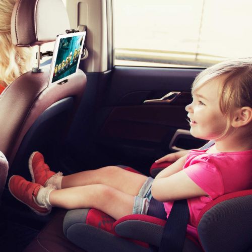 SUPORT AUTO Baseus pt. SmartPhone sau Tableta, fixare pe tetiera, ofera posibilitatea reglarii unghiului de vizionare pe verticala si orizontala (360 de grade), negru "SUHZ-01" - 6953156261358 - Image 9