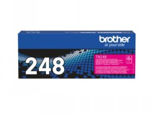 Toner Original Brother Magenta, TN248M, pentru HL-L3220|L3240|HL-L8230|L8240|DCP-L3520|DCP-L3560|MFC-L3740|MFC-L8340|MFC-L8390, 1K, (timbru verde 1.2 lei)"TN248M"