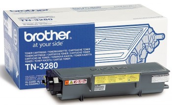 Toner Original Brother Black, TN3280, pentru HL-5340|5350|5380|DCP-8070|8085|MFC-8370|8380|8880, 8K,"TN3280"
