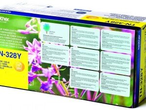 Toner Original Brother Yellow, TN328Y, pentru HL-4570|MFC-9970|9270, 6K,"TN328Y"