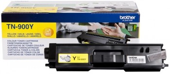 Brother TN900y - Gul - original - tonerkassett - f�r Brother HL-L9200CDWT, HL-L9300CDWT, HL-L9300CDWTT, MFC-L9550CDW, MFC-L9550CDWT