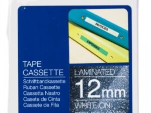 Brother Laminated Tape P-Touch TZEPR935 - 12 mm x 8 m - White on Premium Silver