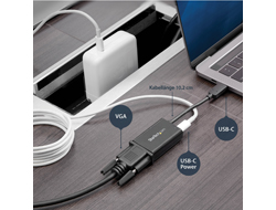 USB-C TO VGA - POWER DELIVERY