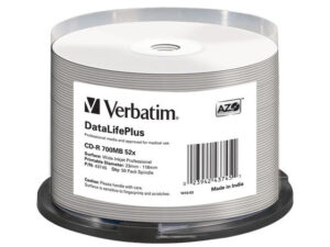 CD-R VERBATIM 700MB, VITEZA 52X, THERMAL PRINTRABLE NO-ID, SPINDLE, 50 BUC, "43745"