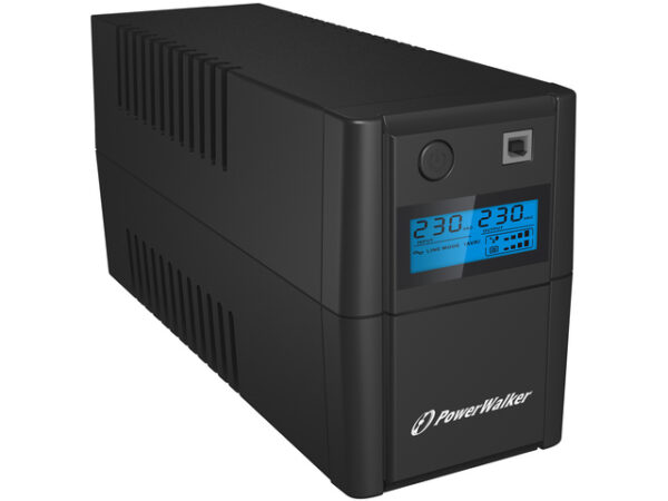 UPS LINE-INTERACTIVE 650VA 2X 230V PL OUT, RJ11     IN/OUT, USB, LCD - Image 3