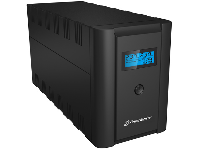 UPS POWERWALK VI 1200 SHL FR Power Walker UPS Line-Interactive 1200VA 2x 230V PL,2x IEC C13,RJ11/RJ45,US - Image 4