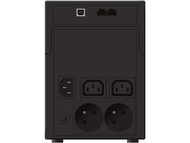 UPS POWERWALK VI 1200 SHL FR Power Walker UPS Line-Interactive 1200VA 2x 230V PL,2x IEC C13,RJ11/RJ45,US - Image 2