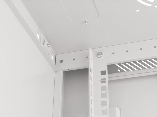 Lanberg WF01-6415-10S rack cabinet 15U Wall mounted rack Grey - Image 9
