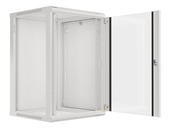 Lanberg WF01-6618-10S rack cabinet 18U Wall mounted rack Grey - Image 7