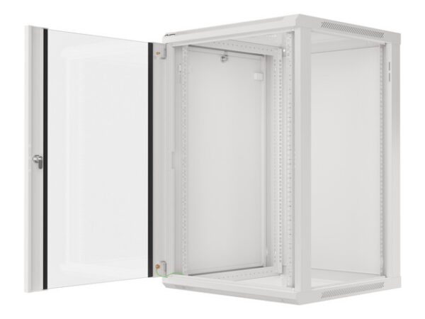 Lanberg WF01-6618-10S rack cabinet 18U Wall mounted rack Grey - Image 14