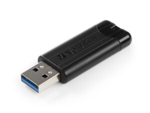 MEMORIE USB VERBATIM PINSTRIPE 16GB NEGRU USB 3.0"49316" (TIMBRU VERDE 0.03 LEI)