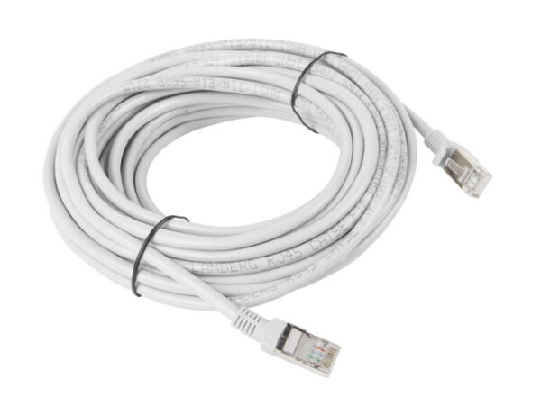 PATCHCORD KAT.6 10M SZARY FLUKE PASSED LANBERG - Image 2