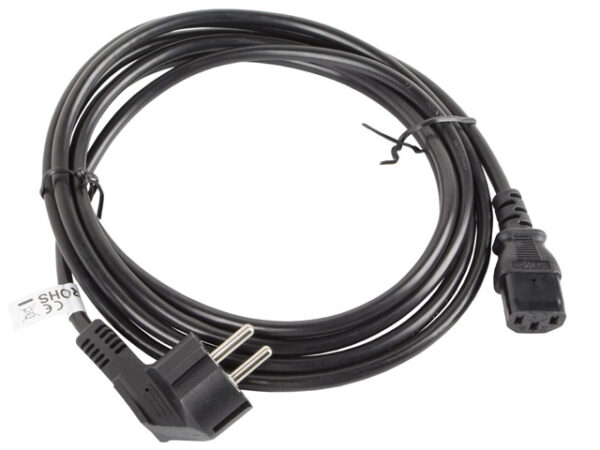 Lanberg CA-C13C-11CC-0030-BK power cable Black 3 m C13 coupler CEE7/7 - Image 2