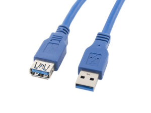 Przedłużacz kabla USB 3.0 AM-AF niebieski 3M