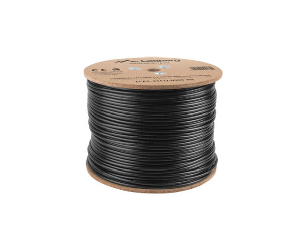 Lanberg LCF5-21CU-0305-BK networking cable 305 m Cat5e F/UTP (FTP) Black - Image 4