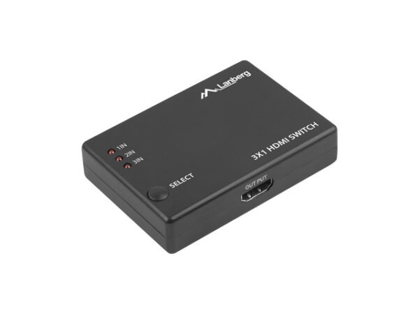 LANBERG VIDEO SWITCH 3X HDMI + MICRO USB PORT - Image 3