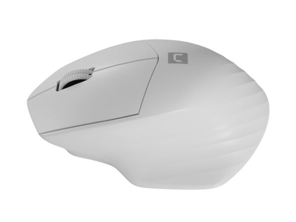 Mysz bezprzewodowa Siskin 2 1600 DPI Bluetooth 5.0 + 2.4GHz, biała - Image 4