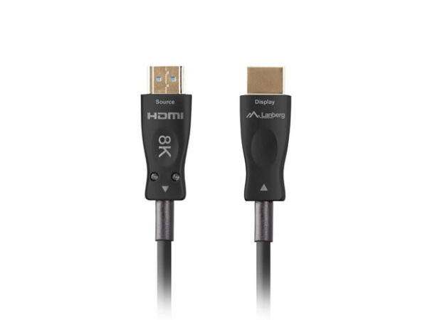 LANBERG HDMI v2.1 M/M cable 80m optical - Image 2