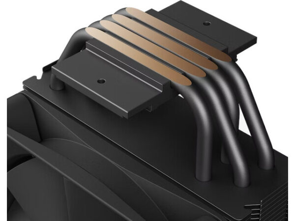 Cooler NZXT "T120", skt. universal, racire cu aer, ventilator 120 mm, 1800 rpm, inaltime cooler 159 mm, 4 heatpipe, "RC-TN120-B1" (timbru verde 2.00 lei) - Image 4