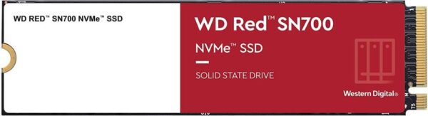 WD Red SSD SN700 NVMe 500GB M.2 2280 PCIe Gen3 8Gb/s internal drive for NAS devices "WDS500G1R0C"
