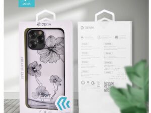 Devia Crystal Flora case iPhone 12 mini blue