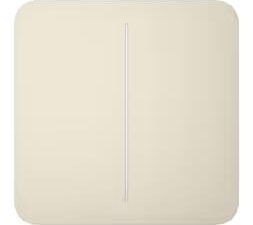 SMART SOLOBUTTON 2GANG/IVORY 46018 AJAX