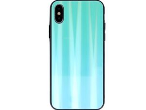 Mocco Aurora Glass Back Case for Apple iPhone 7 / 8 / SE 2020 Blue
