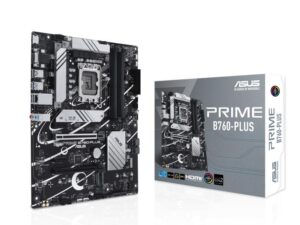 Asus | PRIME B760 PLUS | Processor family Intel | Processor socket LGA1700 | DDR5 | Number of SATA connectors 4