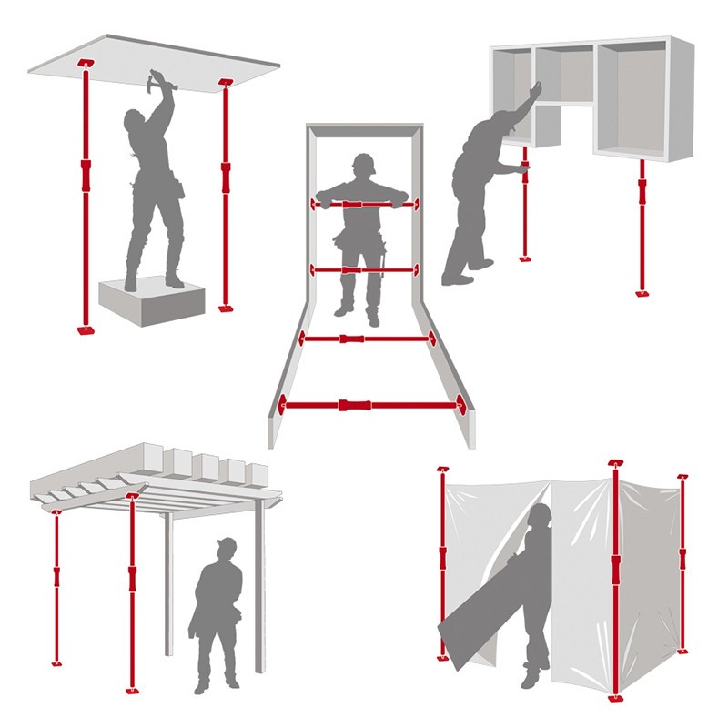 Adjustable support Multi-Prop P4 200-375cm (80"-146") - Image 2