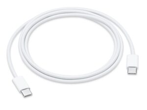 Mocco USB-C to USB-C Data and Charger Cable 1m White