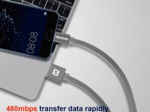 Swissten Textile Quick Charge Universal Micro USB Data and Charging Cable 3m