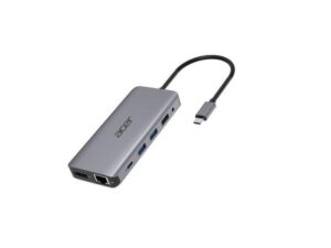 ACER 12IN1 TYPE C DONGLE USB3.2/USB2.0 HDMI DP RJ45 AUDIO