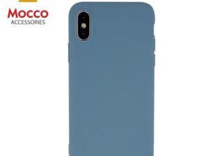 Mocco Ultra Slim Soft Matte 0.3 mm Silicone Case for Huawei P40 Light Blue