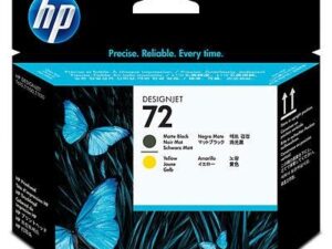 Cap Printare Original HP Matte Black/Yellow, nr.72, pentru DesignJet T1100|1120|1200|1300|2300|T610|620|770|790, , (timbru verde 0.15 lei), "C9384A"
