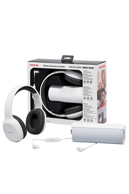 Toshiba Wireless Audio Triple Pack HSP-3P19 White - Image 4