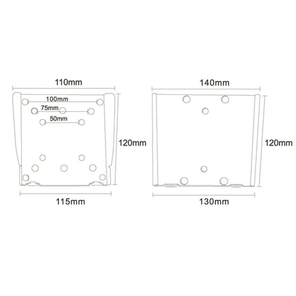 TV SET ACC WALL MOUNT SILVER/10-30" FPMA-W25 NEOMOUNTS - Image 5