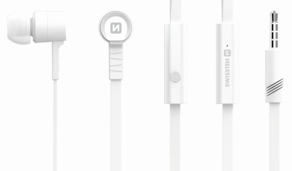 Swissten Earbuds Rainbow YS-D2 Stereo Headset With Microphone - Image 2