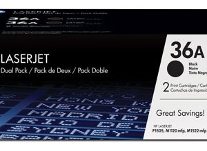 HP černý toner pro LJ P1505, aQ 2000 str. CB436AD 2pack originál